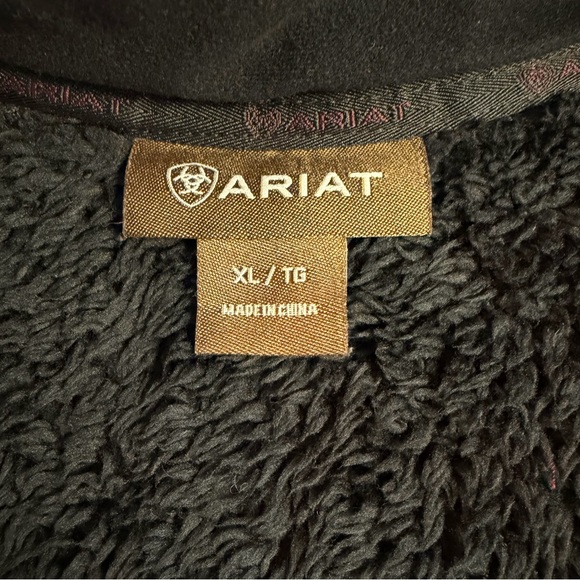 Ariat Men's Bowdrie Bonded Full Zip Stretch Wool Jacket Malbec Heather Size XL - Picture 11 of 13